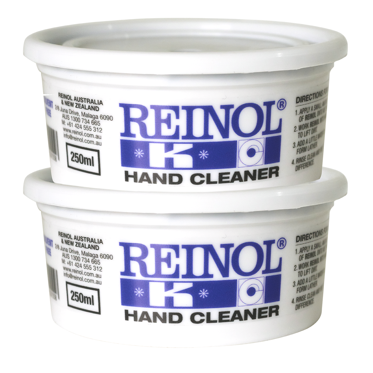 Twin Pack Reinol K Hand Cleaner 2x250ml