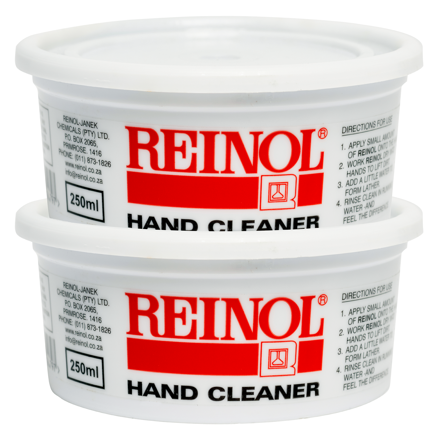 Twin Pack Reinol Original Hand Cleaner 2x250ml