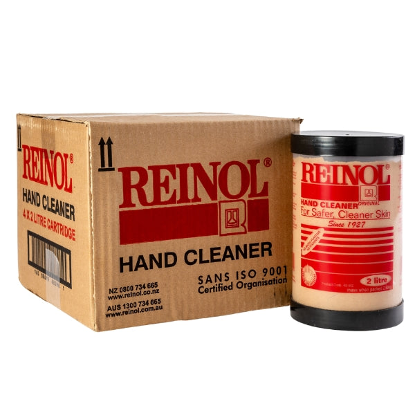 Reinol Original Hand Cleaner - 4x2L Cartridges washes up to 2,400 pairs of hands