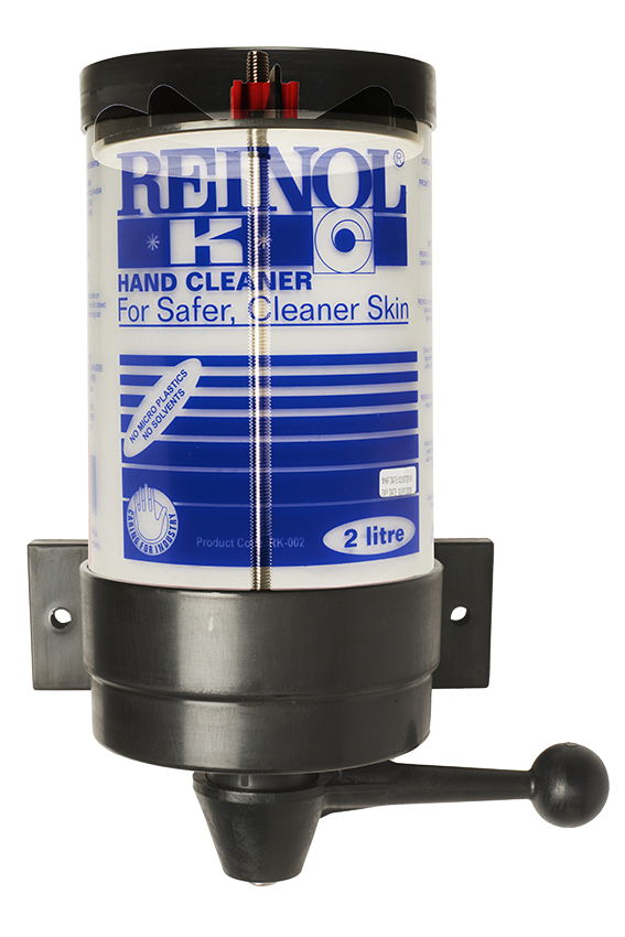 Reinol K Hand Cleaner - Basic Startup Pack includes one wall dispenser