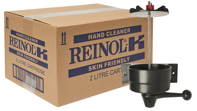 Reinol K Hand Cleaner - Value Pack - 2 x Cartridges and 1 wall dispenser